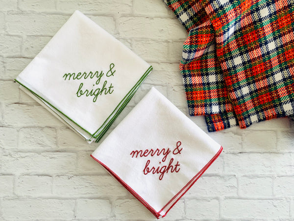 Poppy Flour Sack Towels- set of three – Dot and Army