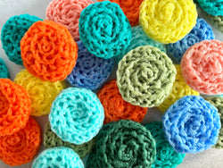 Round Mystery Scrubbies- set of four