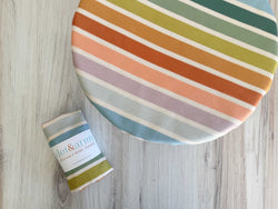 Reusable Bowl Cover- Beach Chair Stripes