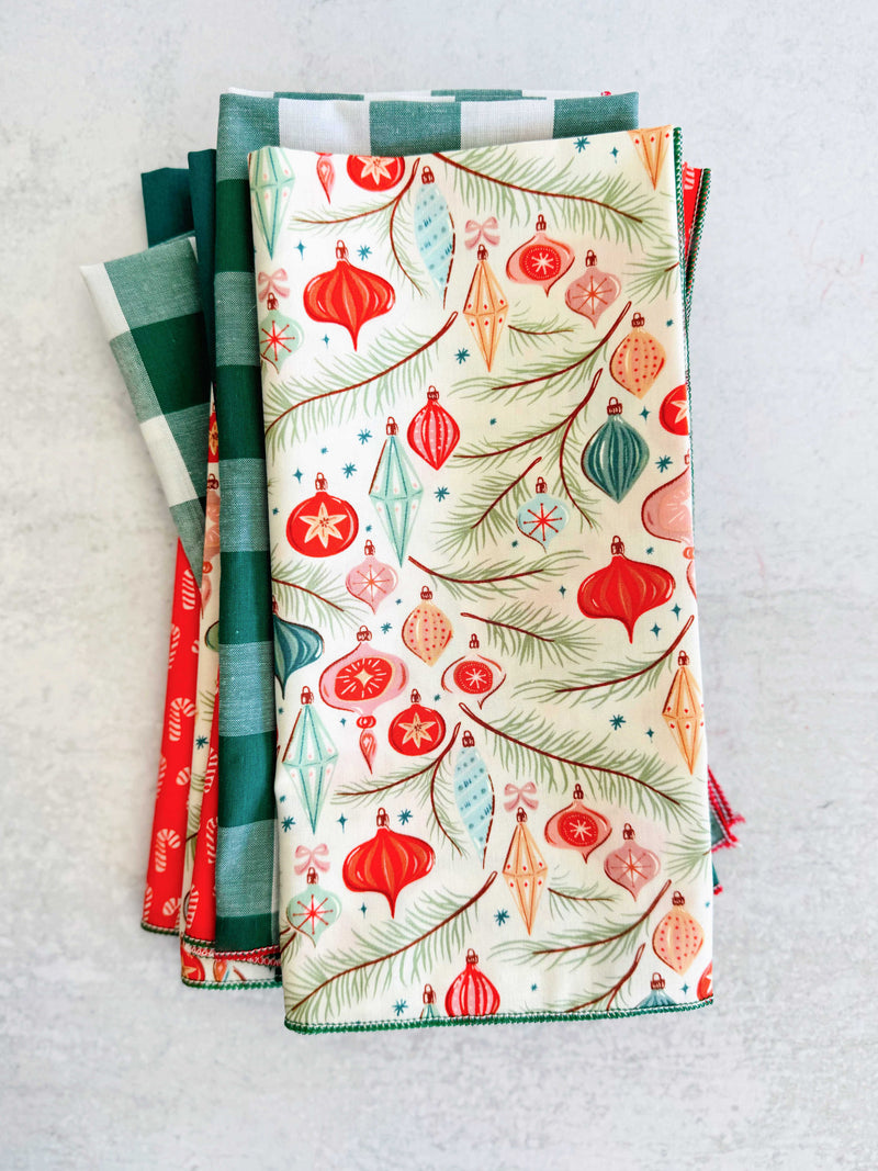 Deck the Halls Napkin Bundle, set of eight