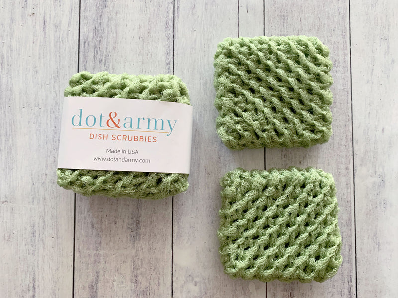 Heavy Duty Dish Scrubbies Choose Your Color Set of 2 Through 100